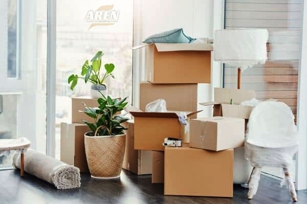 ship belongings to